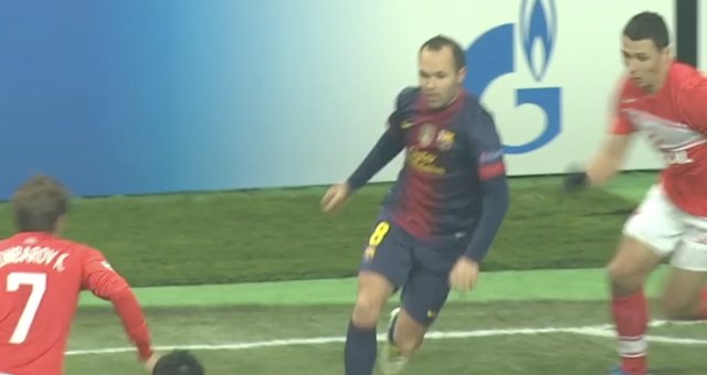 西班牙郭达,中场美妙艺术家——伊涅斯塔