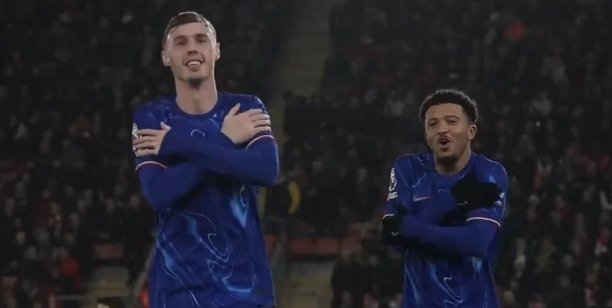 帕尔默的庆祝动作,桑乔做的比本人还要投入