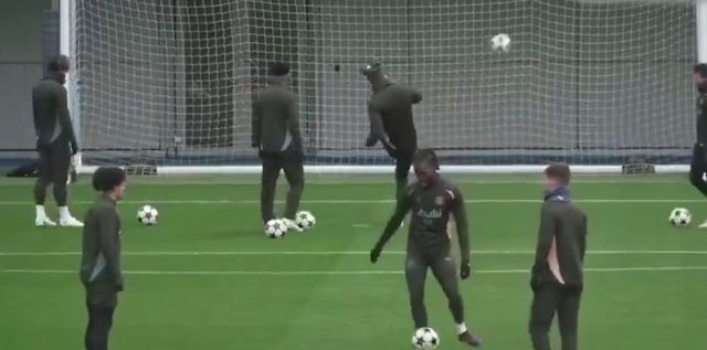 今日训练:不适合点球